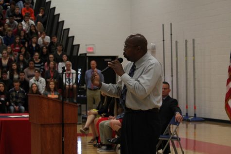 Luther Morris talks about his experiences and gives advice to our student body and staff 