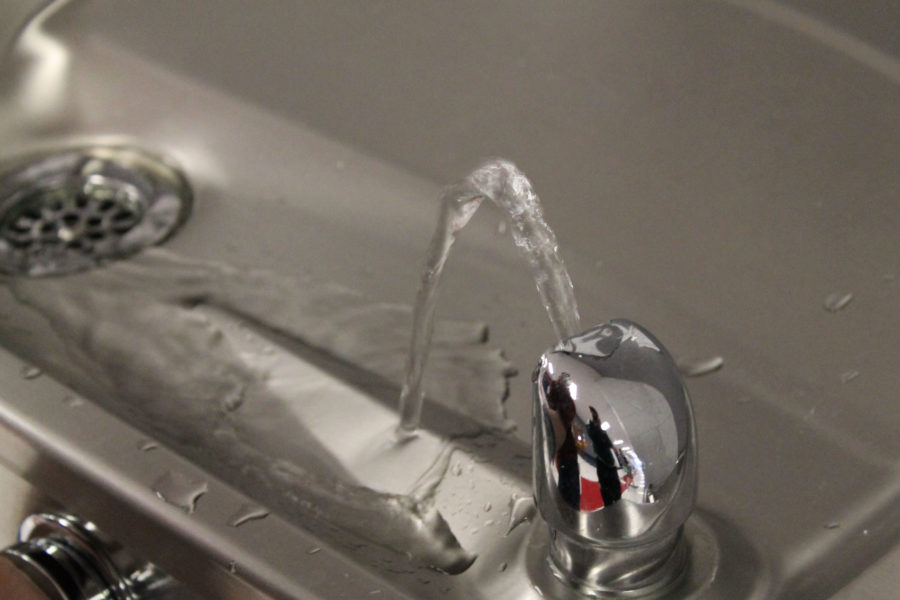 Libertys water fountains were determined to be clean and clear of any lead contamination.