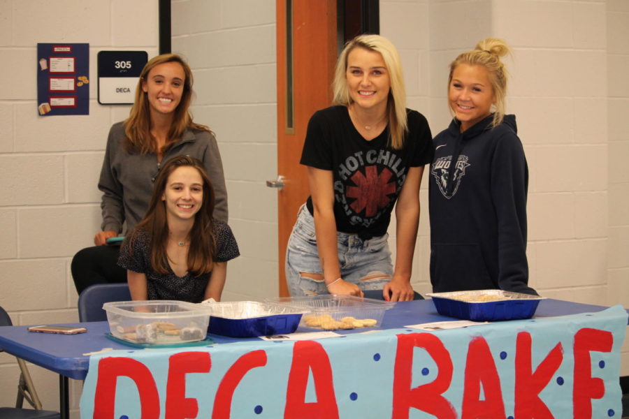 DECA+organized+a+bake+sale+last+month+to+help+pay+for+their+upcoming+trip+to+New+York+City.+