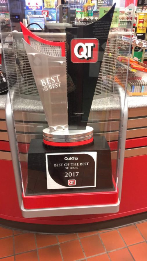 The Best of Best trophy sits proudly right in the QT off Sommers Road.