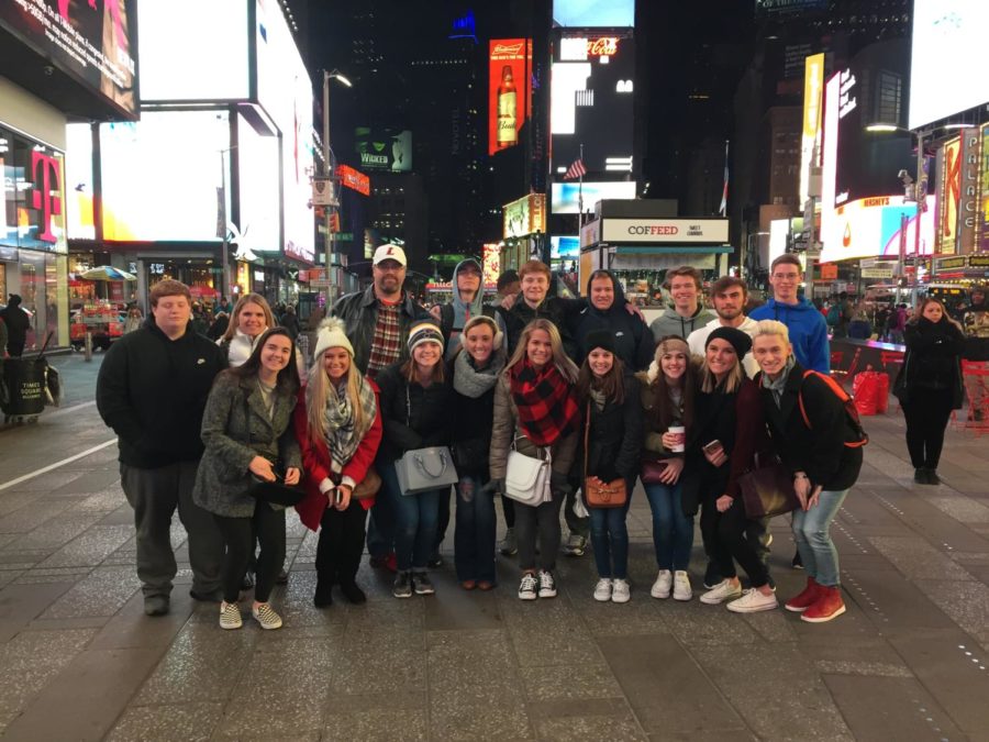 DECA also recently took a trip to New York City.