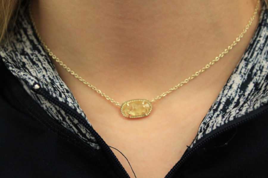 This Kendra Scott is a very popular necklace for the students at Liberty High School.