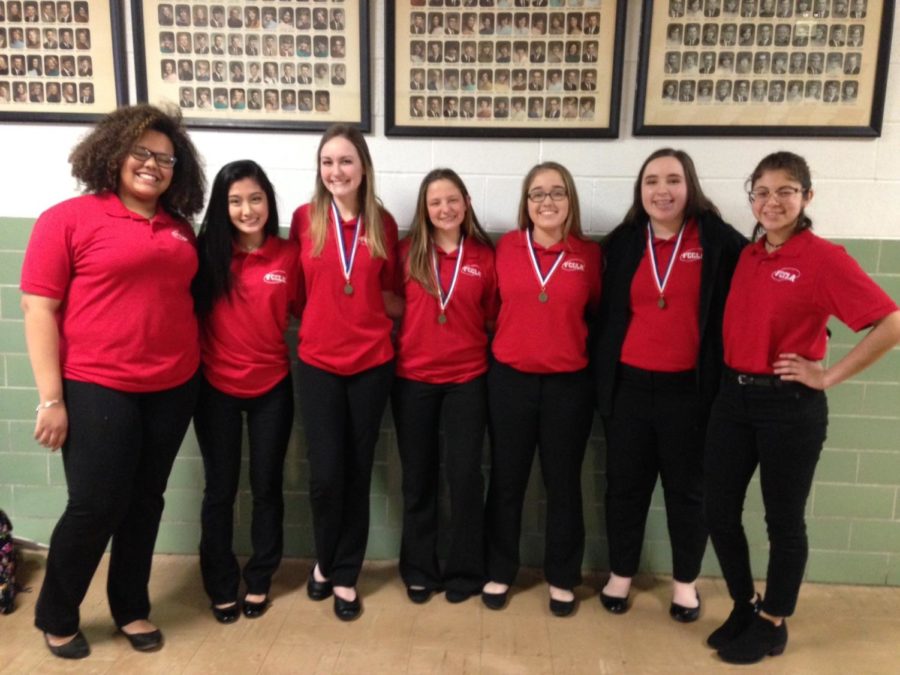 FCCLA competes at regionals and wins two gold medals. 