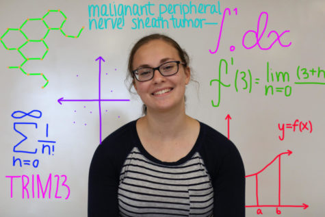 Senior Emily Ristevski continues her heavy workload from the summer into her senior year with classes like; AP Calculus, Biomedical Innovations, AP Biology and AP Literature and Composition. 