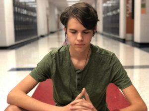 Jackson Martin uses music as a way to calm himself and deal with his emotions and thoughts.