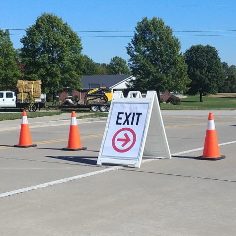 The entrance closest to QT, has been closed during afternoon rush times for the safety of the students and parents driving everyday.
