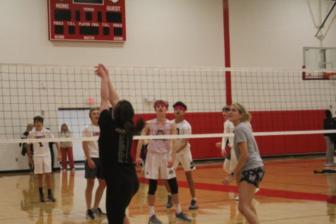 Student Council puts on annual volleyball tournament to raise money for future events. 