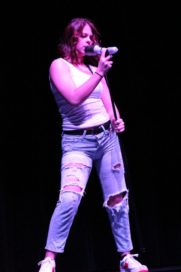 Daphne Becker was a crowd favorite with her performance. 