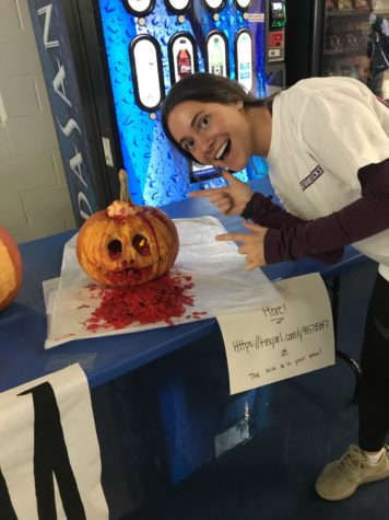 Hallie Tyarks 
Pumpkin Contest Winner 