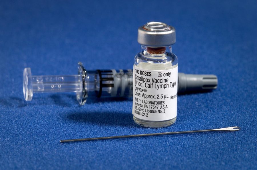 Thanks to the vaccine, smallpox has been completely eradicated.