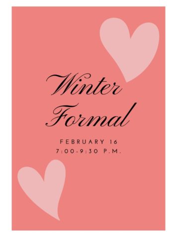 Libertys winter formal is coming up and tickets will be on sale soon. 
