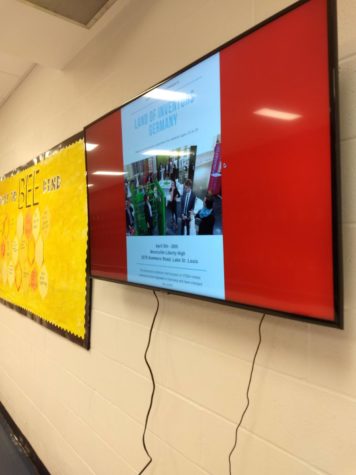 New monitors display daily announcements, photographs and video content.