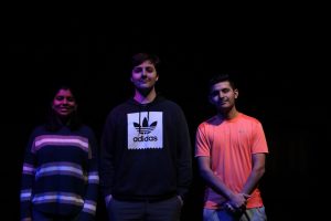 Were shedding light on what its like to be a bilingual immigrant in America. Sophomore Sanjana Anand (left), senior Suleyman Alasgari (center), freshman Luis Sanchez (right).