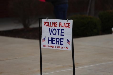 Liberty was a polling place for those voting in the Missouri primaries. 