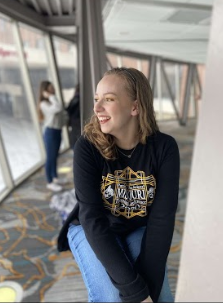 Shaina Feinstein, who is in Chamber Choir, Drama Club, and Educators Rising, all of which require collaboration and dedication, is among those who continue to work hard, both in academics and a collection of clubs. 