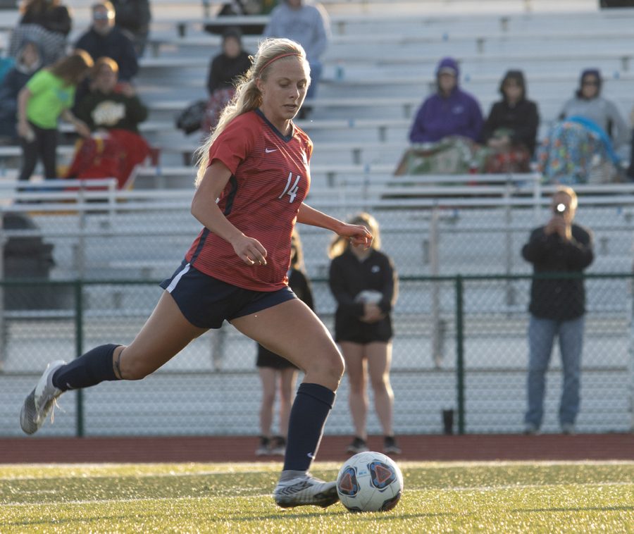 Chloe Netzel scored four goals in an 8-0 victory against Zumwalt East on April 13. 