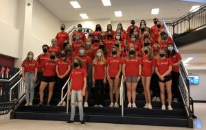 Throughout the week, teachers each gifted a Be Kind shirt to a student who exemplified what it means to be a kind person at Liberty High School. On Friday, these students were celebrated for their outstanding character.