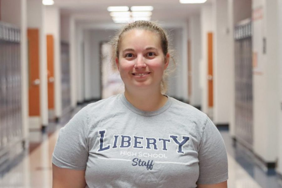 Hannah Petit will be teaching algebra 1, algebra strategies, essentials of math at Liberty.