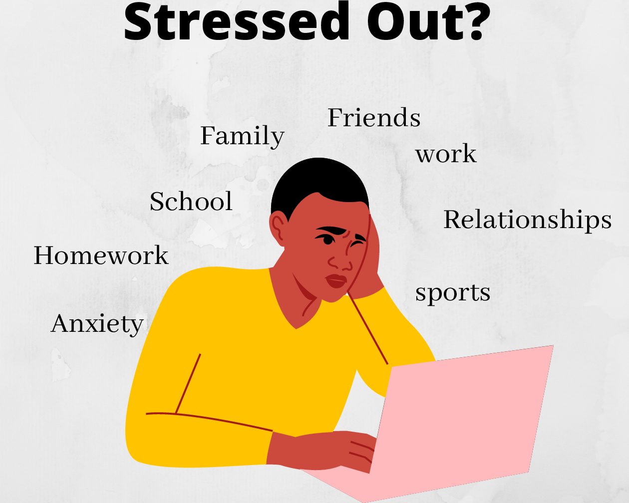 Many different things can trigger stress in anyone at any age.