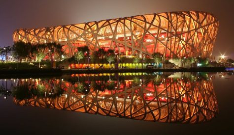 Beijings National Stadium was constructed for the 2008 Summer Olympics and is also used for the 2022 Winter Olympics/Paralympics.