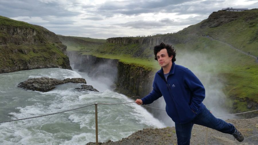 Mr.+Liston+in+August+of+2015+in+front+of+Gullfoss+Falls+in+Iceland.