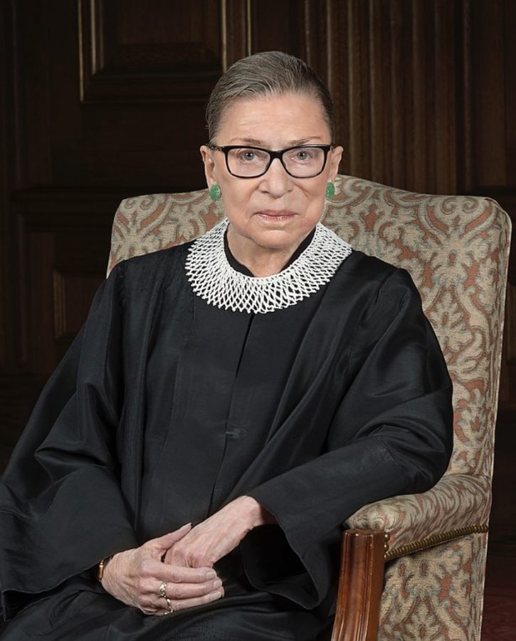 Justice Ruth Bader Ginsburg sits for her 2016 portrait. 