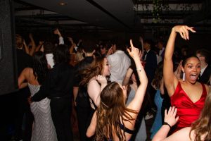 Liberty students dance at prom at Old Hickory Golf Club on April 16. 