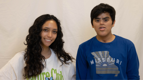 Madeline Claravall and Santosh Manikandan will represent Liberty at Missouri Scholars Academy this summer. 