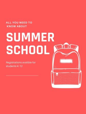 Summer school registrations are available for students K-12 and free of charge for all WSD enrolled students.
