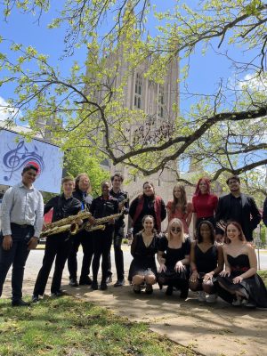 Choir and band competed at Mizzou recently at the State Music Festival. 