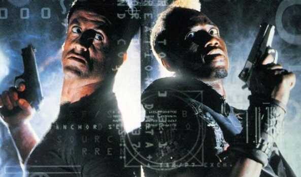 Explosions, guns per voto, cool cars, dystopias, and rat burgers. This is all to expect in the movie from the past bringing out the future in Demolition Man.
