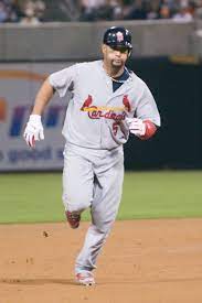 With 794 home runs, and nothing else to accomplish, Pujols volunteered to pitch against the Giants in the 9th inning in a Cardinals blowout