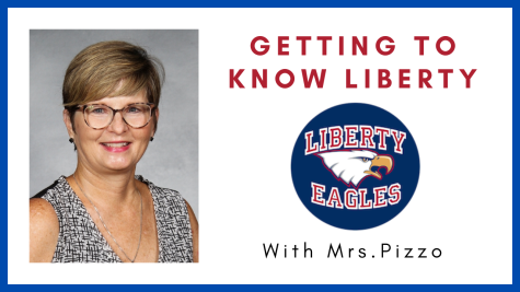 Welcome back to Getting To Know Liberty! Today we will be learning more about culinary arts teacher Mrs. Pizzo. 