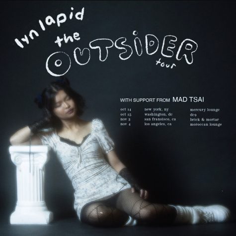 Lyn Lapids tour dates and locations for The Outsider Tour.