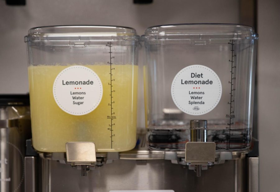 The famous Chick-fil-A lemonade is prepared before opening day.
