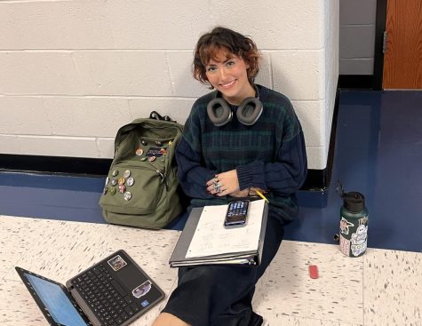 In reference to finals occuring after winter break, senior Mia Wikoff says, I hate it. I feel students need a break after such a stressful time.