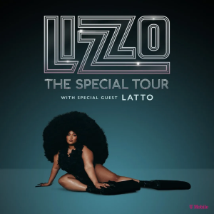 This is Lizzos tour visualizer. You can buy tickets to her April 25 show in St. Louis on her website lizzomusic.com. 