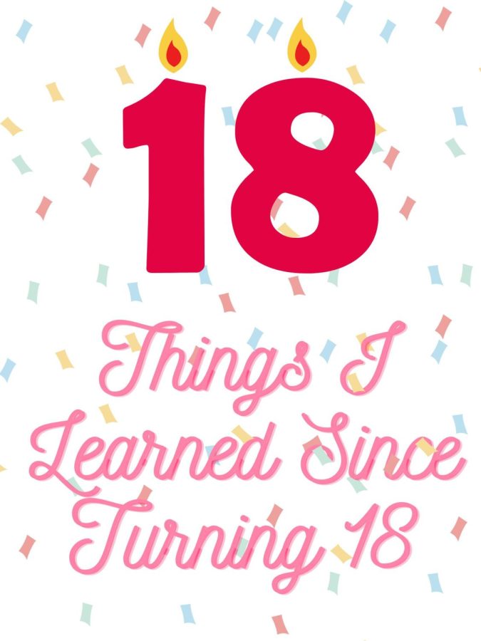 Lessons I’ve learned leading me to my 18th birthday, and some things I’ve learned after I turned 18. 