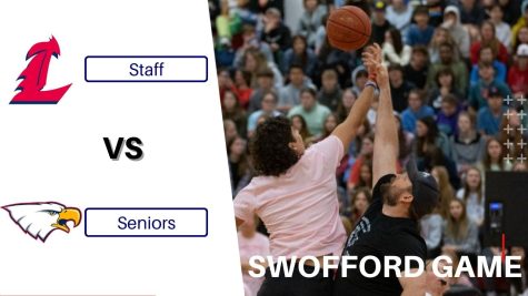 The seniors and staff go head-to-head in the annual game.