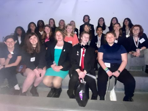 Students gathered at a HOSA state leadership conference at Rolla High School.