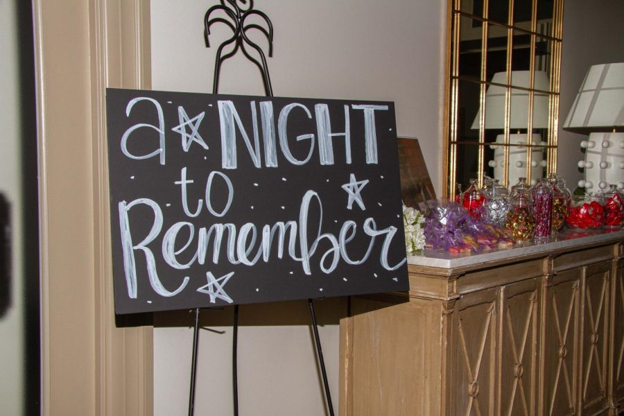 The theme for this years prom was A Night to Remember and it took place April 7 at Bogey Hills Country Club.