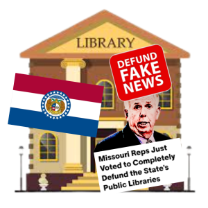 The Missouri state legislature has decided to defund libraries. How will this end up?