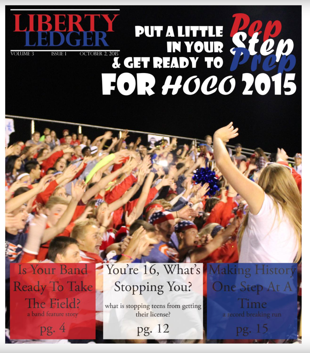 The Ledger Volume 3 Issue 1: Put a Little Pep in Your Step & Get Ready for Hoco 2015