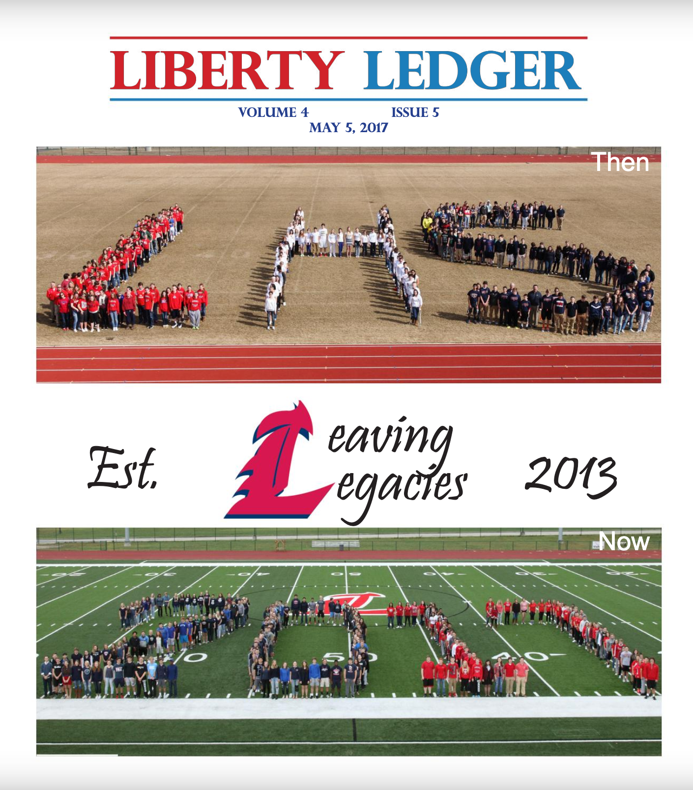 The Ledger Volume 4 Issue 5: Leaving Legacies