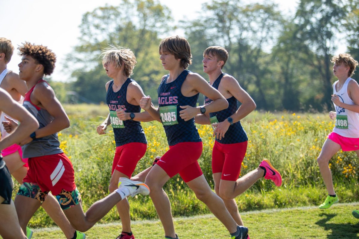 Ayden Taylor, Cale Eldredge, and Landon Jones lead the pack at the Gans Creek Classic.