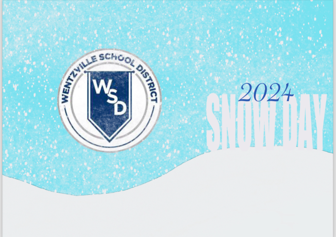 A+graphic+design+featuring+the+Wentzville+School+Districts+logo+and+design.+