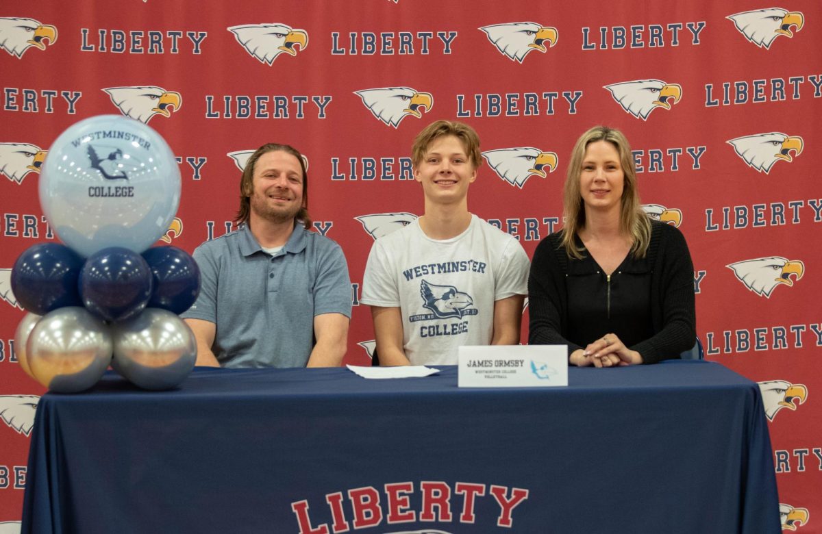 James Ormsby signed to Westminster college for volleyball.