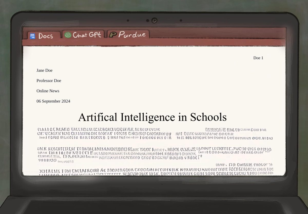 Students are resorting to AI for school work and not their own ideas.