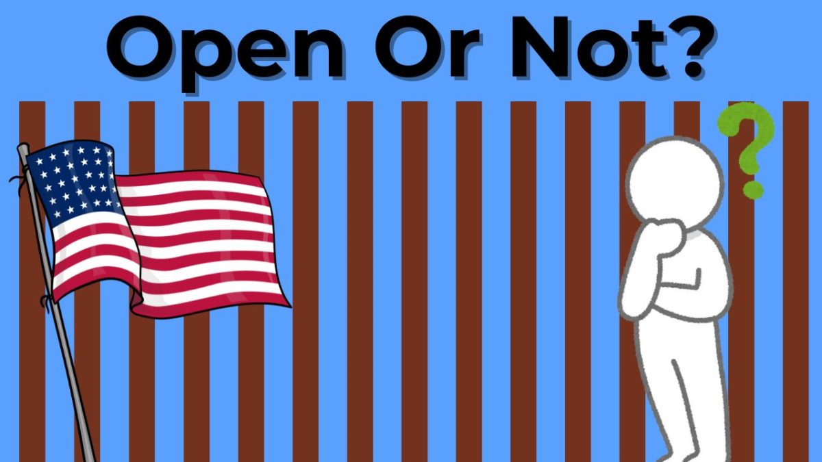 Do students here believe that the border should be open?