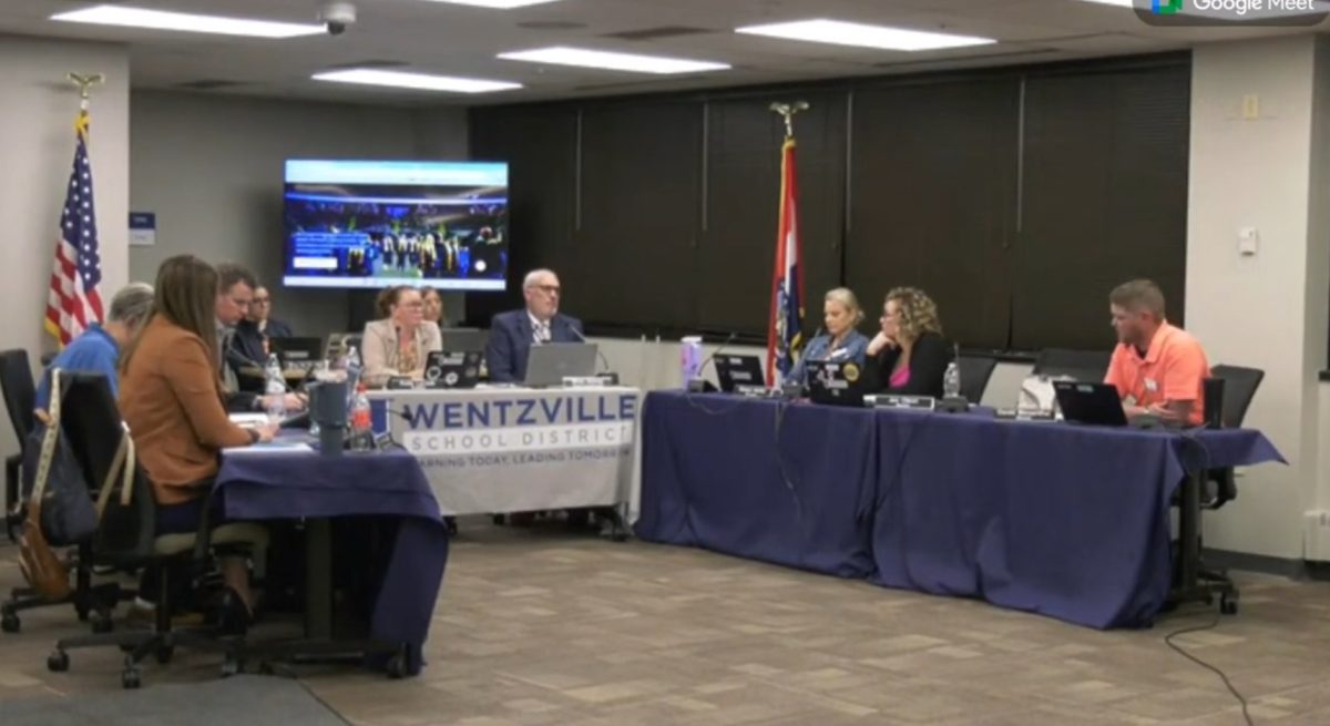 The Wentzville School District school board met for a scheduled meeting for Oct. 24. One of the items discussed was power lunch amongst the schools.